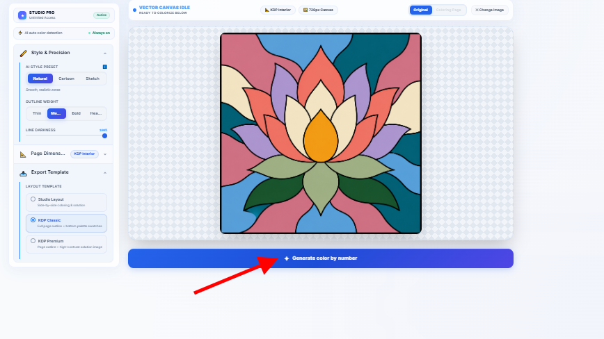 Generate Screen
